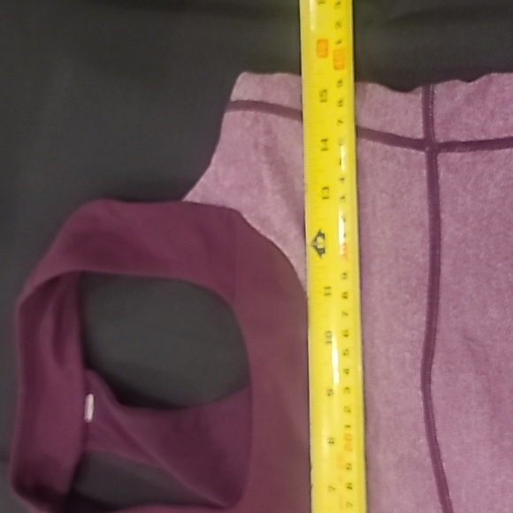 Lululemon Scoop Neck Tank, Sz 8, Heathered Plum. EUC - Picture 6 of 10